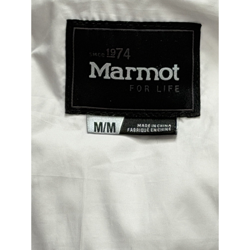 Marmot Women Jacket Medium Thea 700 Fill Down Insulate Gray Puffer Fleece Winter - Picture 11 of 16